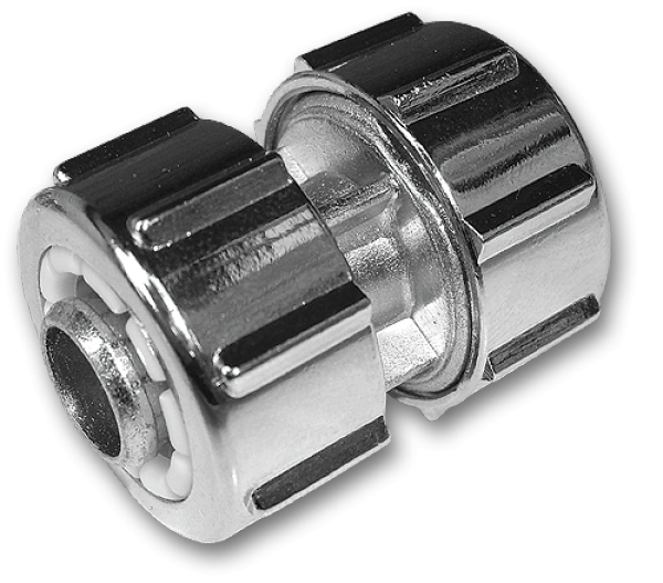 Spojka hadic 1/2" nebo 5/8" CHROM